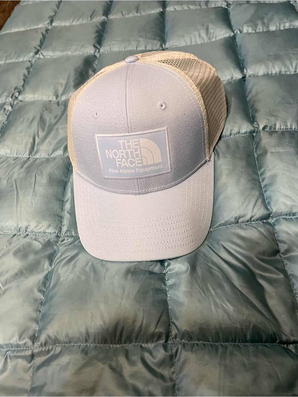 NWT The North Face Light Blue Cap Retail $32